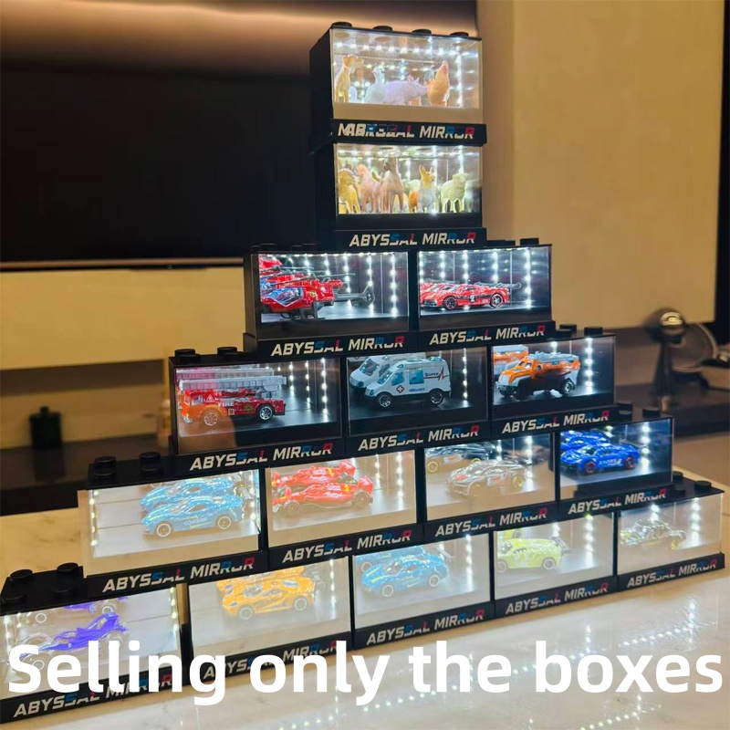 Musical Instrument Box - กล่องโชว์โมเดลรถยนต์รุ่นใหม่ปี 2026 พร้อมกระจกเงาแบบลึก ภาพ 3 มิติ