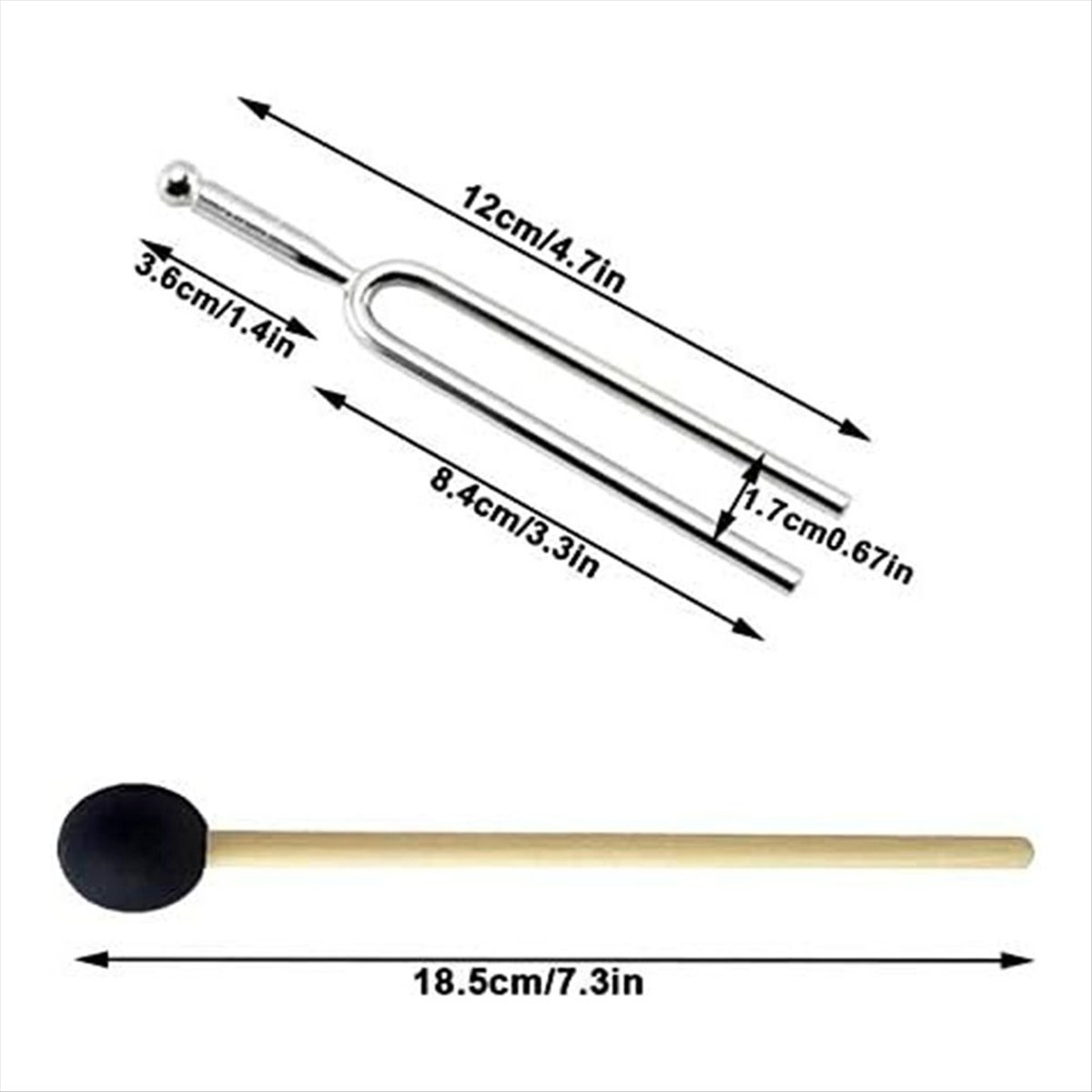 Musical Instrument Tuning Guitar Tuner. Standard Guitar Tuning - L79A ชุด 3 ชิ้น ส้อมเสียง A440Hz