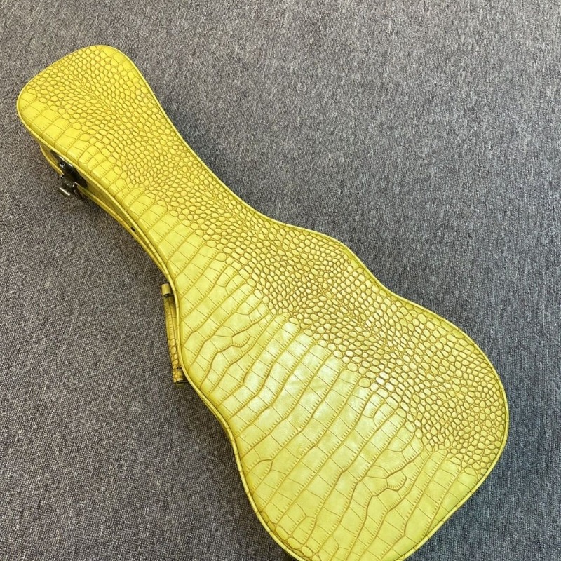 Musical Instrument Box - กล่องหนังสำหรับใส่ยูคูเลเล่ขนาด 26 นิ้ว บุขนแกะ กันกระแทก กันน้ำ