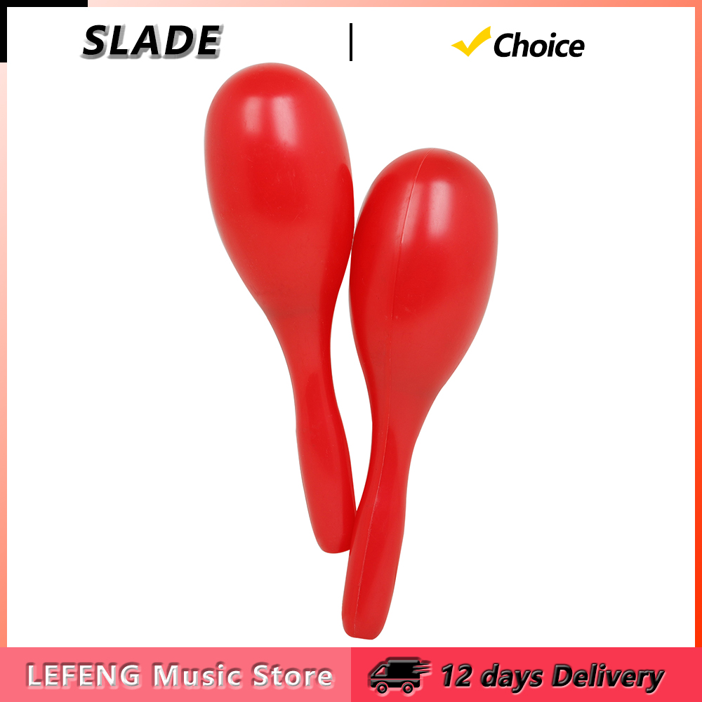 Musical Instrument Maraca - ของเล่นเด็ก แซนด์แฮมเมอร์ มาราคัส ลูกบอลพลาสติก ของเล่นเขย่ามือ เครื่องดนตรีสำหรับเด็ก