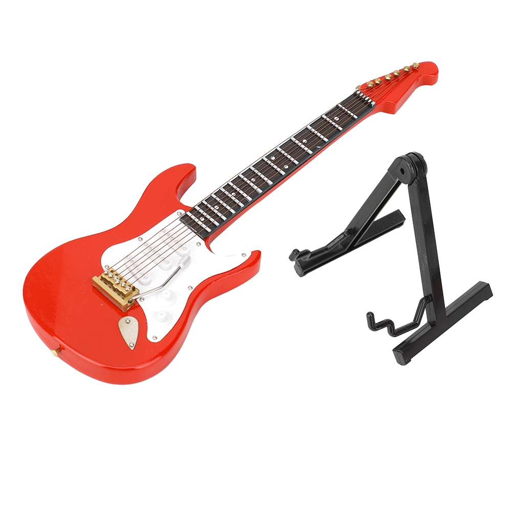 กีตาร์ไฟฟ้าสีแดงขนาดเล็ก รุ่นจ - Musical Instrument With A บทวิจารณ์และราคา