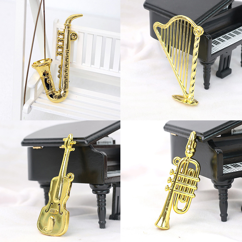 5/10/20PCS คละสไตล์สีทองมินิเค - Musical Instrument With A บทวิจารณ์และราคา
