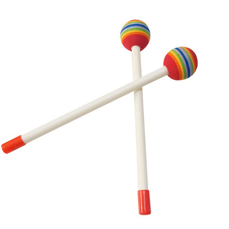 ไม้ตีกลองรูปทรงกลมสีรุ้ง รุ่น  - Musical Instrument Mallet บทวิจารณ์และราคา