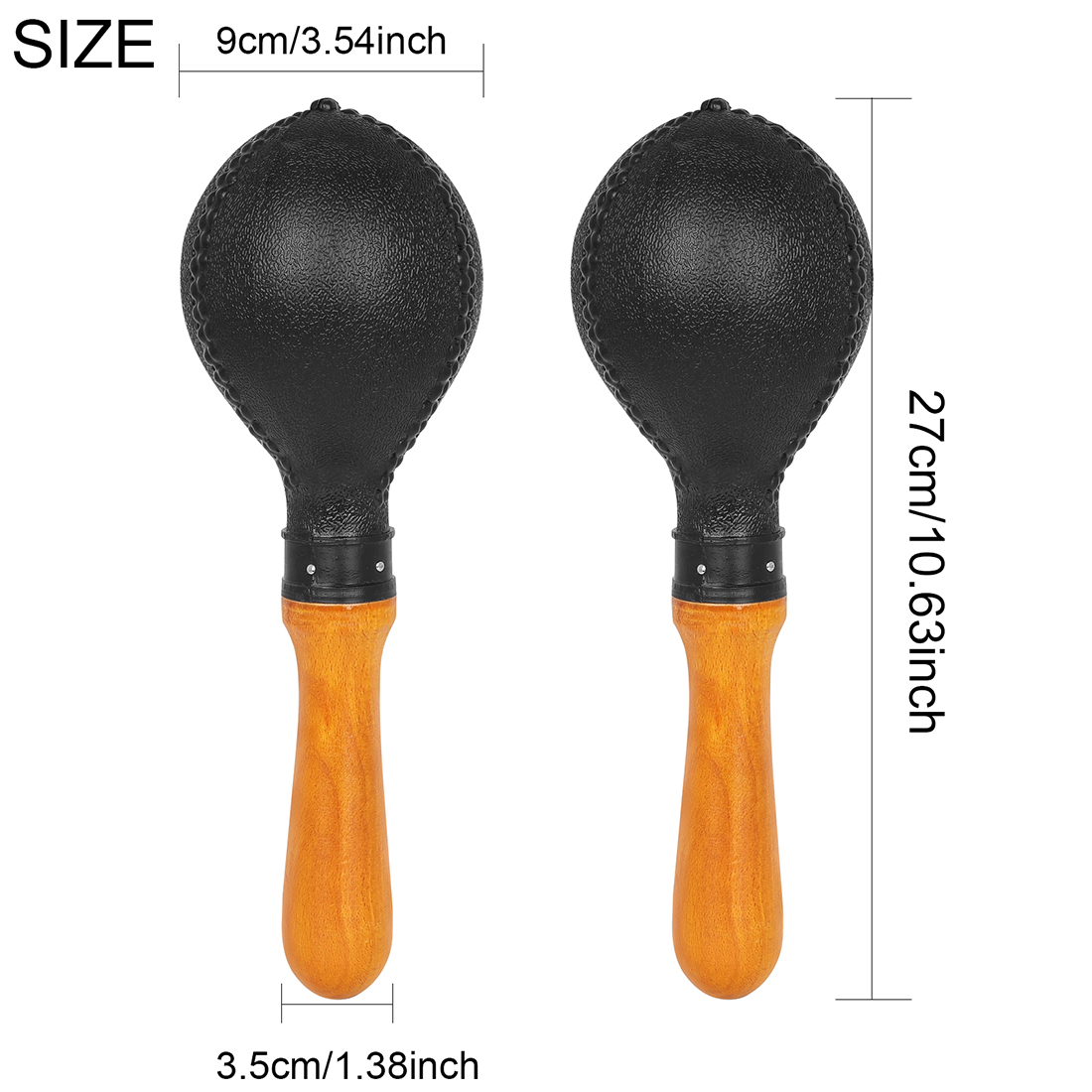 IRIN ชุดมาราคัส 1 คู่ ของเล่นด - Musical Instrument Maraca บทวิจารณ์และราคา
