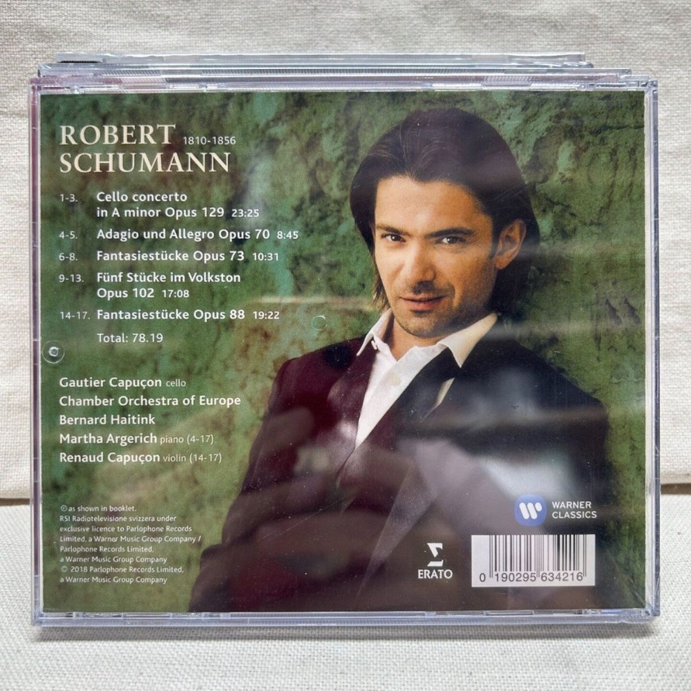 อัลบั้มผลงานเชลโลของชูมันน์ กา - Musical Instrument With A บทวิจารณ์และราคา