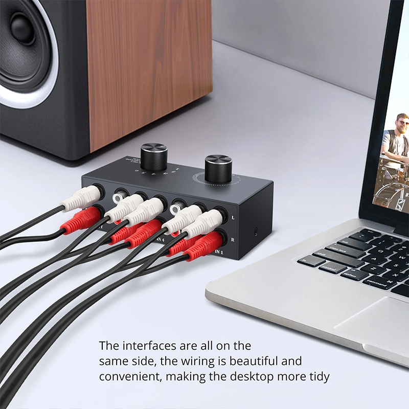 6 ทิศทาง Audio Switcher ตัวเลื - Musical Instrument Vector บทวิจารณ์และราคา