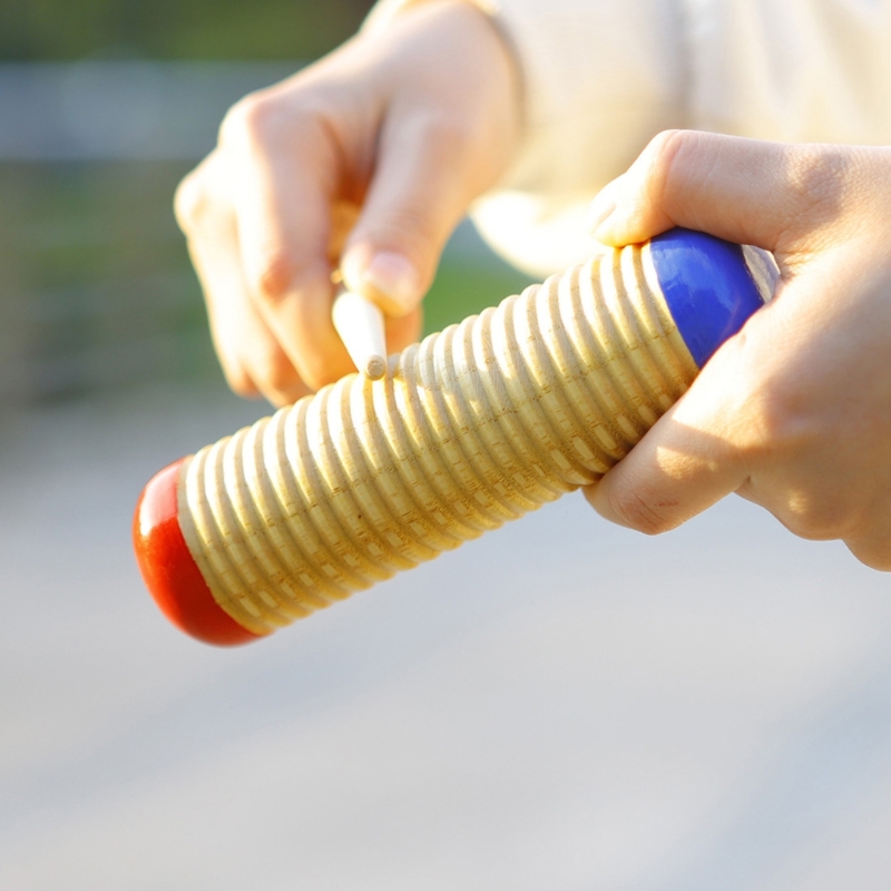Guiro Scraper Music Guiro Scra - Musical Instrument Mallet บทวิจารณ์และราคา