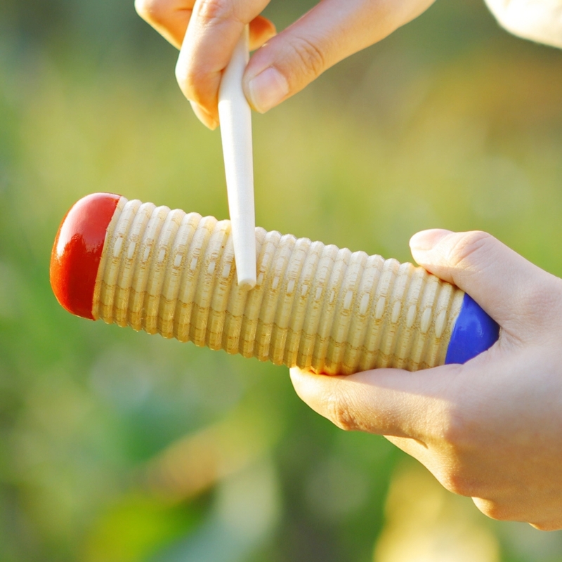 Guiro Scraper Music Guiro Scra - Musical Instrument Mallet บทวิจารณ์และราคา