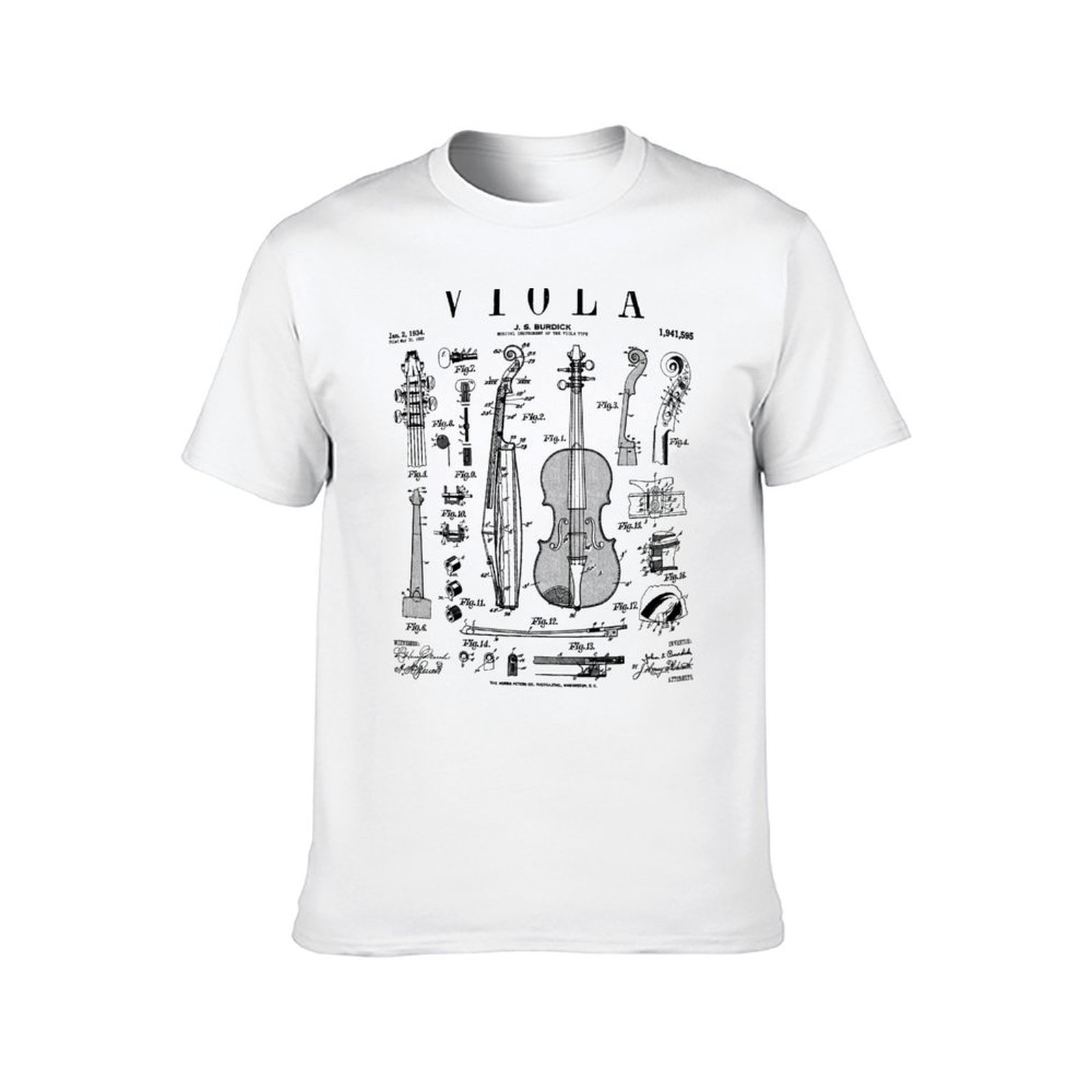 เสื้อยืดลายวิโอลา นักดนตรี เคร - Musical Instrument Viola บทวิจารณ์และราคา