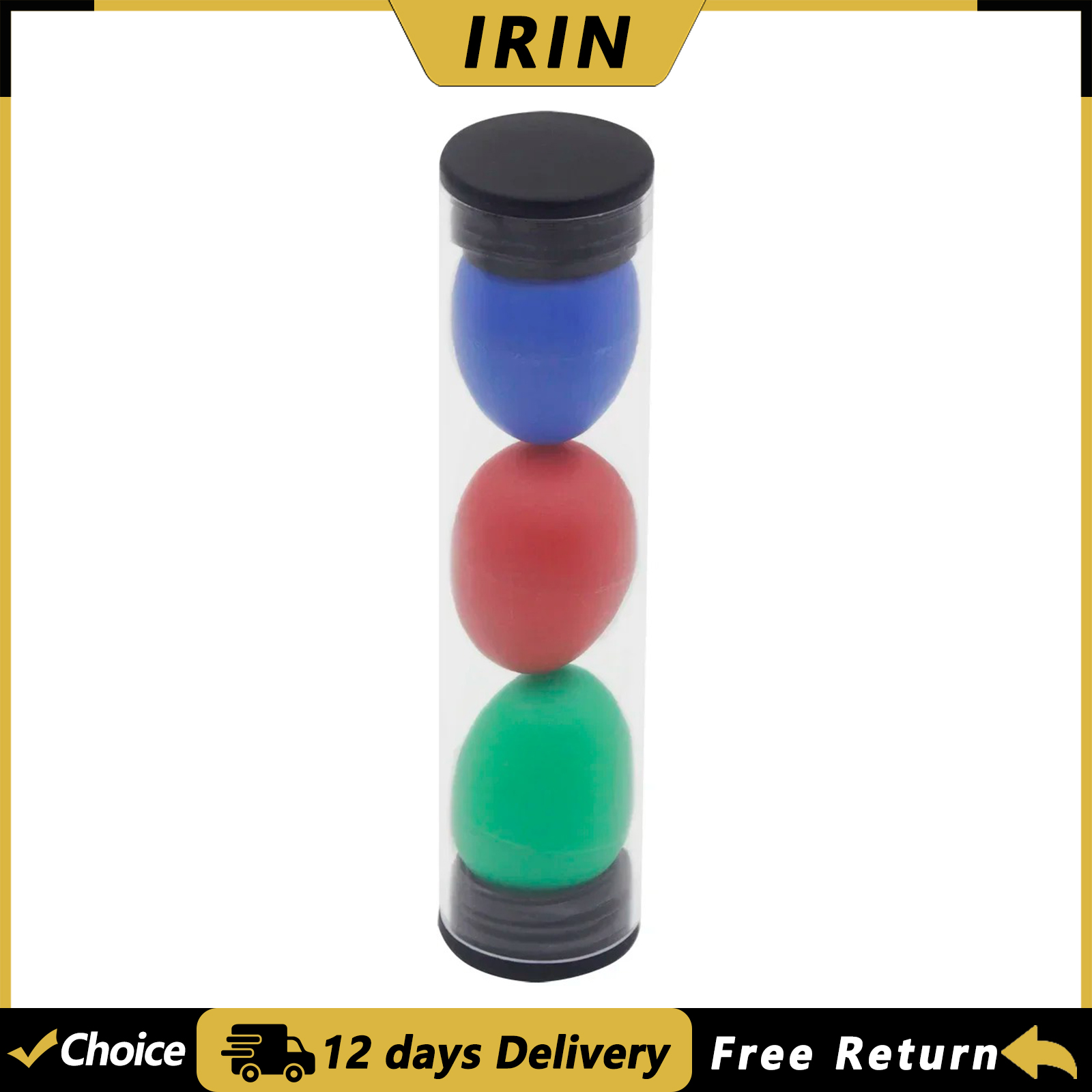 IRIN 3 ชิ้น แซนด์เอ้ก แซนด์เอ้ - Musical Instrument Maraca บทวิจารณ์และราคา