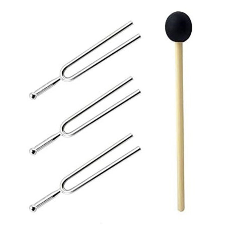 ABKV-3PCS A440hz ส้อมเสียงเงิน - Musical Instrument Tuning Guitar Tuner. Standard Guitar Tuning บทวิจารณ์และราคา