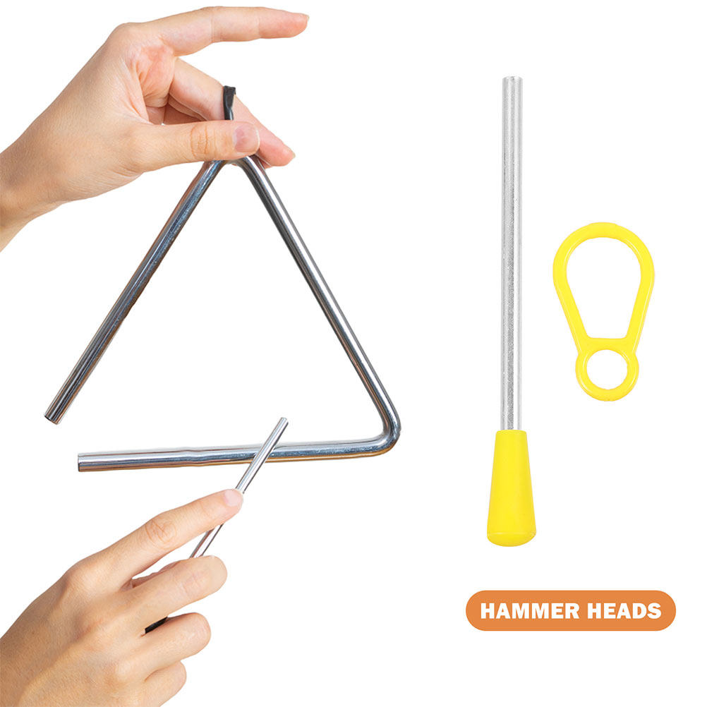 ไม้ตีเหล็กทรงสามเหลี่ยม 2 ชิ้น - Musical Instrument Mallet บทวิจารณ์และราคา