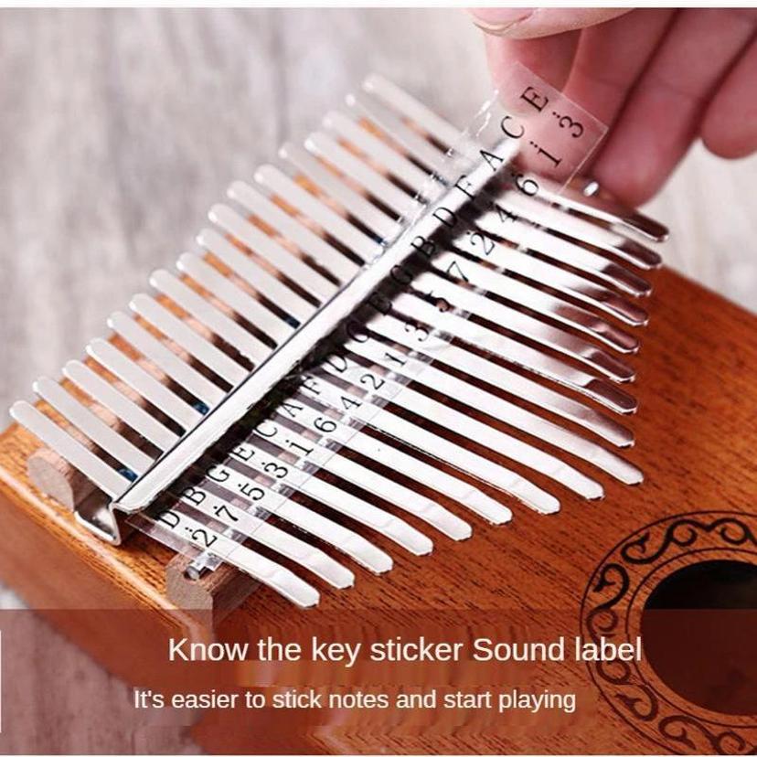 รีโทร Kalimba 17 คีย์นิ้วมือเป - Musical Instrument Box บทวิจารณ์และราคา