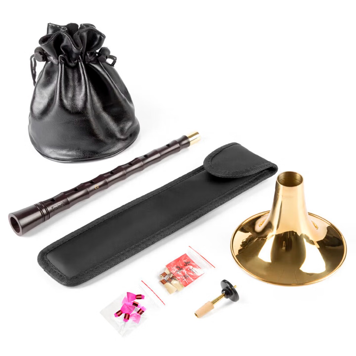 ขลุ่ยไม้มะเกลือคีย์ D ชุดสมบูร - Musical Instrument With A บทวิจารณ์และราคา