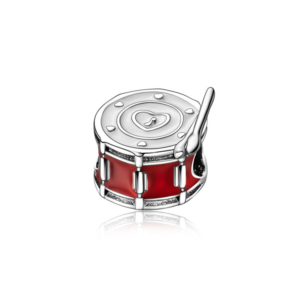 จี้รูปเครื่องดนตรีเงินแท้ 925  - Musical Instrument Tabla บทวิจารณ์และราคา