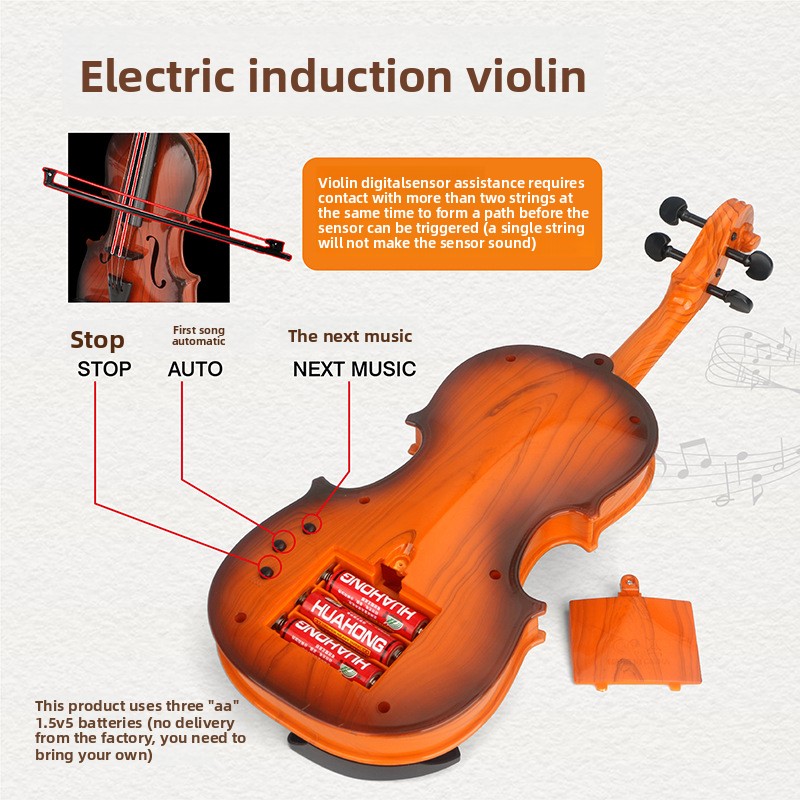 อะคูสติกไวโอลินของเล่นปรับสตริ - Musical Instrument Maraca บทวิจารณ์และราคา