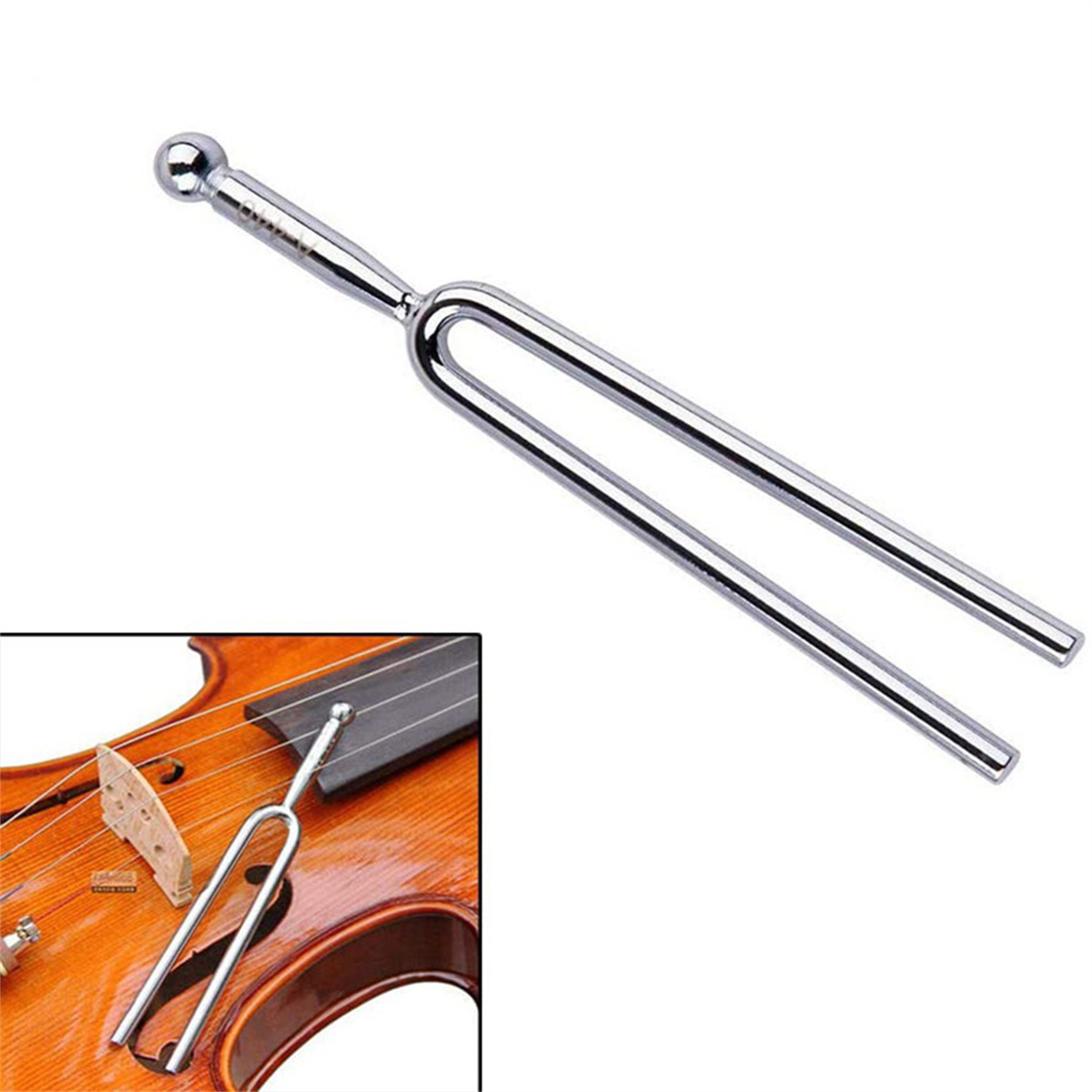 1 PC มาตรฐาน 440 Hz ส้อมไวโอลิ - Musical Instrument Viola บทวิจารณ์และราคา