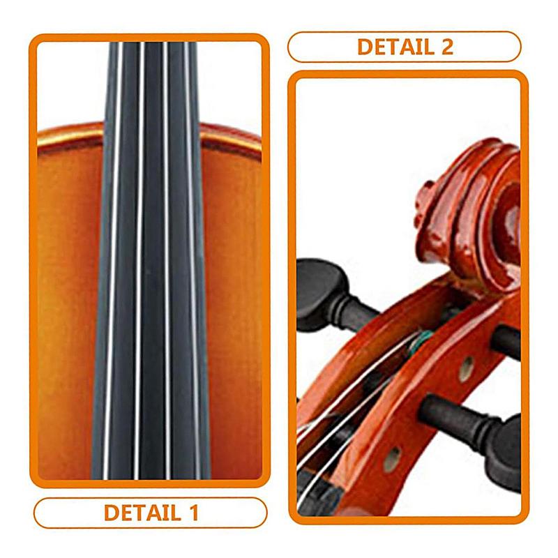 ชุดสายวิโอลา 4X เงินนิกเกิล Ch - Musical Instrument Viola บทวิจารณ์และราคา