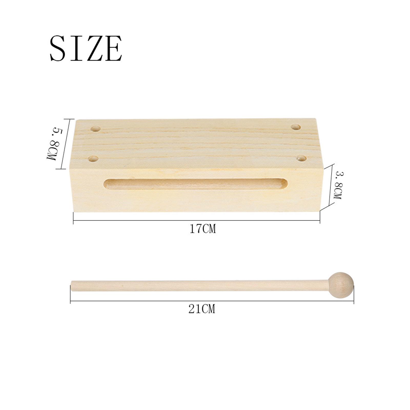 บล็อกไม้ดนตรี เครื่องดนตรีบล็อ - Musical Instrument Mallet บทวิจารณ์และราคา